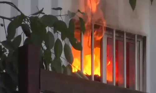 पश्चिमी दिल्ली में लकड़ी के गोदाम में भीषण आग, 25 दमकल गाड़ियों ने पाया काबू पश्चिमी दिल्ली में लकड़ी के गोदाम में भीषण आग, 25 दमकल गाड़ियों ने पाया काबू