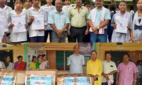 बाढ़ पीड़ितों को राहत: गुवाहाटी यूनिवर्सिटी ने बांटीं 5,000 किट
