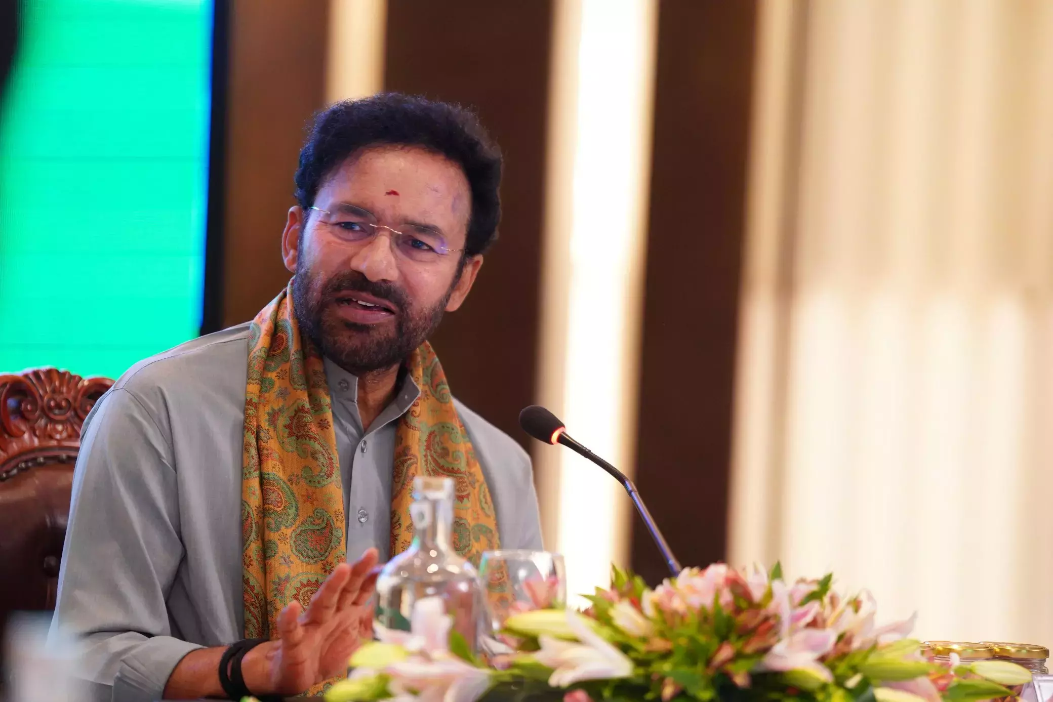 किशन रेड्डी केंद्र से फंडेड इंफ्रास्ट्रक्चर प्रोजेक्ट्स का जायजा लेने के लिए चेवेल्ला का दौरा करेंगे किशन रेड्डी केंद्र से फंडेड इंफ्रास्ट्रक्चर प्रोजेक्ट्स का जायजा लेने के लिए चेवेल्ला का दौरा करेंगे