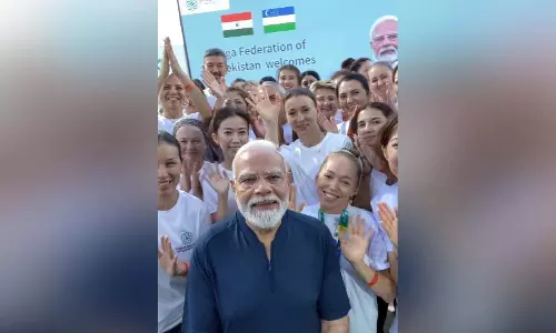 भारत-उज्बेकिस्तान के बीच सांस्कृतिक सेतु बना योग, ताशकंद में पीएम मोदी ने देखा विशेष सत्र भारत-उज्बेकिस्तान के बीच सांस्कृतिक सेतु बना योग, ताशकंद में पीएम मोदी ने देखा विशेष सत्र