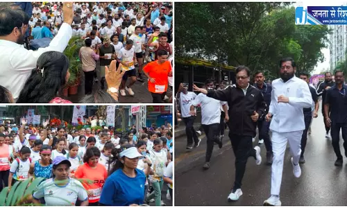 ठाणे की सड़कों पर फिटनेस का उत्सव ठाणे की सड़कों पर फिटनेस का उत्सव