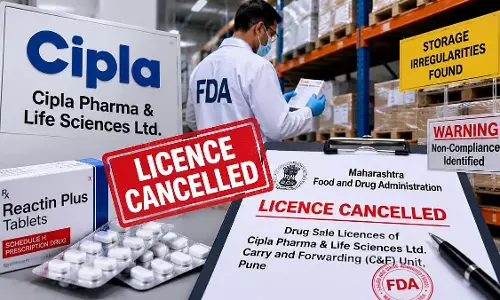 FDA ने सिप्ला का लाइसेंस रद्द आदेश वापस लिया