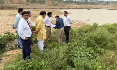 यमुना के बाढ़ क्षेत्र में बनेगा 15.29 एकड़ का जलाशय, 40 करोड़ लीटर तक भूजल रिचार्ज का लक्ष्य यमुना के बाढ़ क्षेत्र में बनेगा 15.29 एकड़ का जलाशय, 40 करोड़ लीटर तक भूजल रिचार्ज का लक्ष्य
