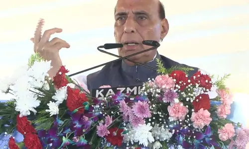 लखनऊ को राजनाथ सिंह की सौगात 12 विकास परियोजनाओं का शुभारंभ