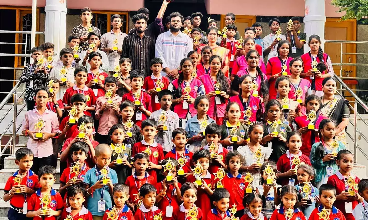 Andhra: विश्वम हाई स्कूल में राष्ट्रीय खेल दिवस मनाया गया Andhra: विश्वम हाई स्कूल में राष्ट्रीय खेल दिवस मनाया गया