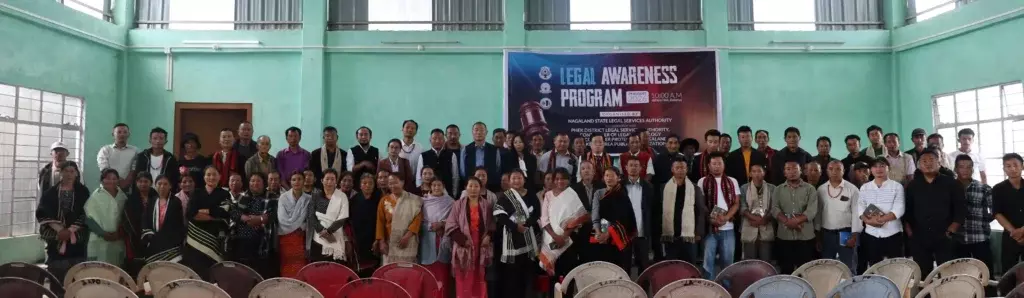 Nagaland: NALSA ने ज़ुकेत्सा में कानूनी जागरूकता कार्यक्रम आयोजित किया Nagaland: NALSA ने ज़ुकेत्सा में कानूनी जागरूकता कार्यक्रम आयोजित किया