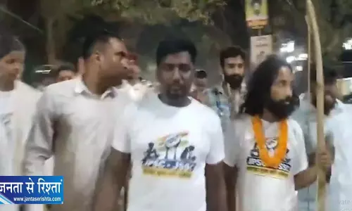 गोड्डा पहुंची भर्ती व्यवस्था सुधार यात्रा, सैकड़ों छात्रों ने निकाला पैदल मार्च गोड्डा पहुंची भर्ती व्यवस्था सुधार यात्रा, सैकड़ों छात्रों ने निकाला पैदल मार्च