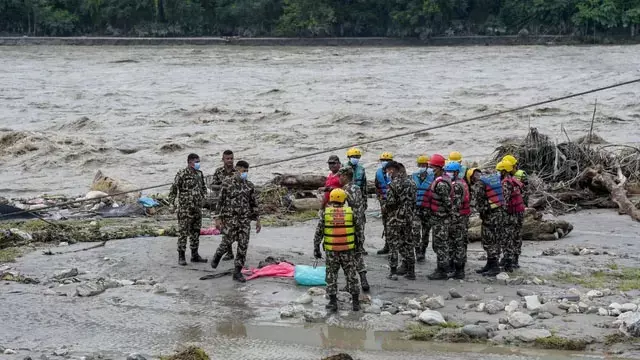 नेपाल में फिर बढ़ा भोटेकोशी नदी का जलस्तर, रसुवा समेत तीन जिलों में हाई अलर्ट जारी नेपाल में फिर बढ़ा भोटेकोशी नदी का जलस्तर, रसुवा समेत तीन जिलों में हाई अलर्ट जारी