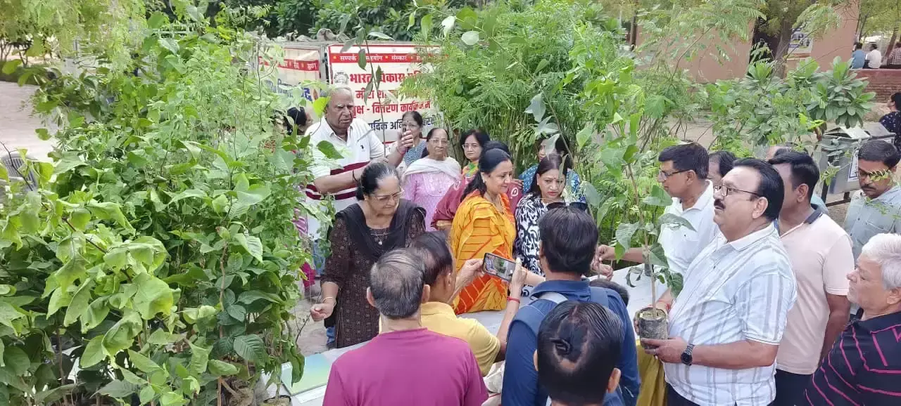 Bikaner: भारत विकास परिषद के महाअभियान में बांटे गए 1000 पौधे, पर्यावरण संरक्षण का संदेश