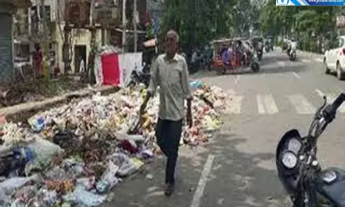 यमुनानगर में सफाई कर्मचारियों का हड़ताल कचरा उठान बंद यमुनानगर में सफाई कर्मचारियों का हड़ताल कचरा उठान बंद