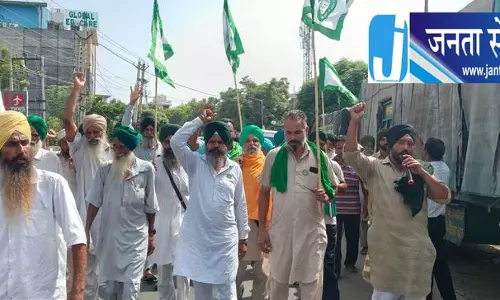Faridkot: बीकेयू के जेल भरो ने जोर पकड़ा; 33 अदालत गिरफ्तारी