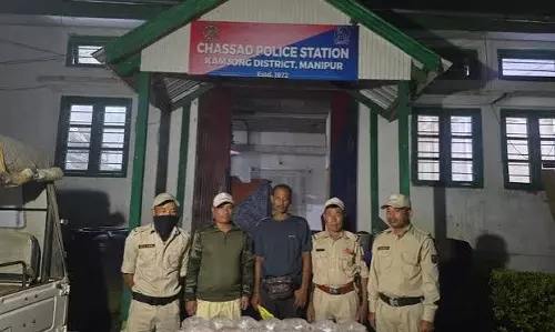 Manipur: असम से आ रही अवैध शराब पकड़ी गई, पुलिस ने ड्राइवर को दबोचा