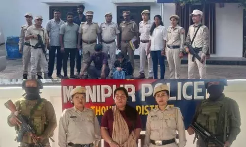 Manipur: जिरीबाम और थोउबल में 48 घंटे चले सुरक्षा अभियानों में चार लोग गिरफ़्तार