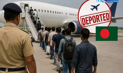 बेंगलुरु में अवैध प्रवासियों के खिलाफ कार्रवाई 31 बांग्लादेशी नागरिकों को भेजा गया वापस बेंगलुरु में अवैध प्रवासियों के खिलाफ कार्रवाई 31 बांग्लादेशी नागरिकों को भेजा गया वापस