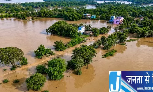 बैतरणी नदी उफान पर जाजपुर में बाढ़ का खतरा