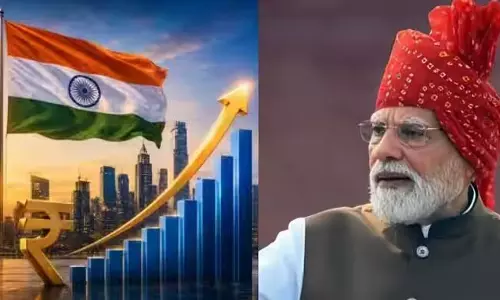 भारतीय अर्थव्यवस्था की तूफानी रफ्तार जारी, भारत की GDP ने चौंकाया, PM ने दी जानकारी भारतीय अर्थव्यवस्था की तूफानी रफ्तार जारी, भारत की GDP ने चौंकाया, PM ने दी जानकारी