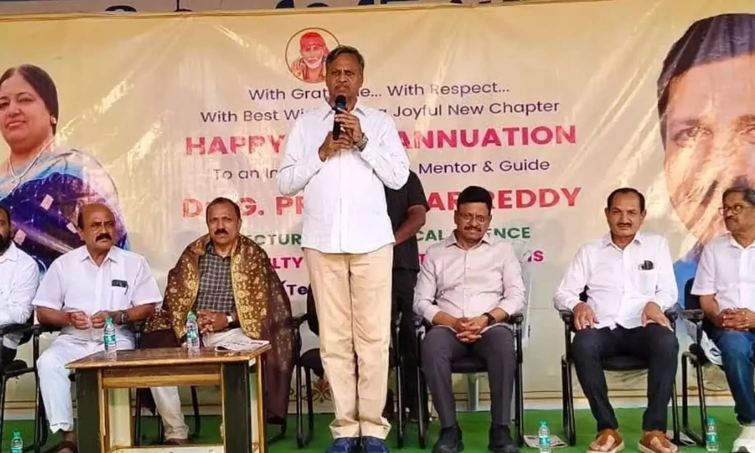 Telangana: रिटायरमेंट शिक्षा के क्षेत्र के अनुभवी प्रभाकर रेड्डी के लिए एक नए सफ़र की शुरुआत है