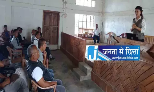 Nagaland: चेथेबा में मतदाताओं के लिए सहायता शिविर