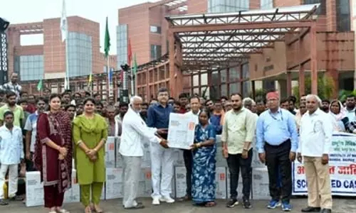 SCSP कार्यक्रम के तहत किसानों को वितरित किए पावर स्प्रेयर एवं सोलर पैनल SCSP कार्यक्रम के तहत किसानों को वितरित किए पावर स्प्रेयर एवं सोलर पैनल