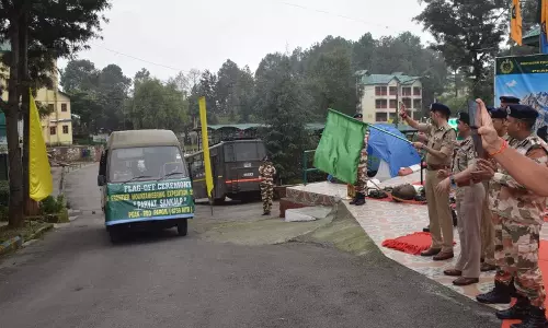 ITBP ने माउंट रियो पर्गिल अभियान को दिखाई हरी झंडी