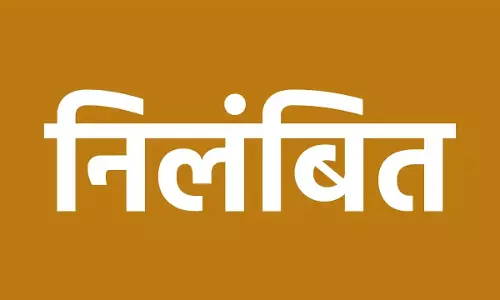 कोरबा में राजस्व निरीक्षक नीलकांत यादव निलंबित कोरबा में राजस्व निरीक्षक नीलकांत यादव निलंबित