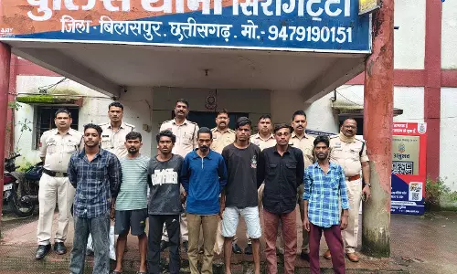 बिलासपुर में रात की सरप्राइज चेकिंग, 6 बदमाश गिरफ्तार