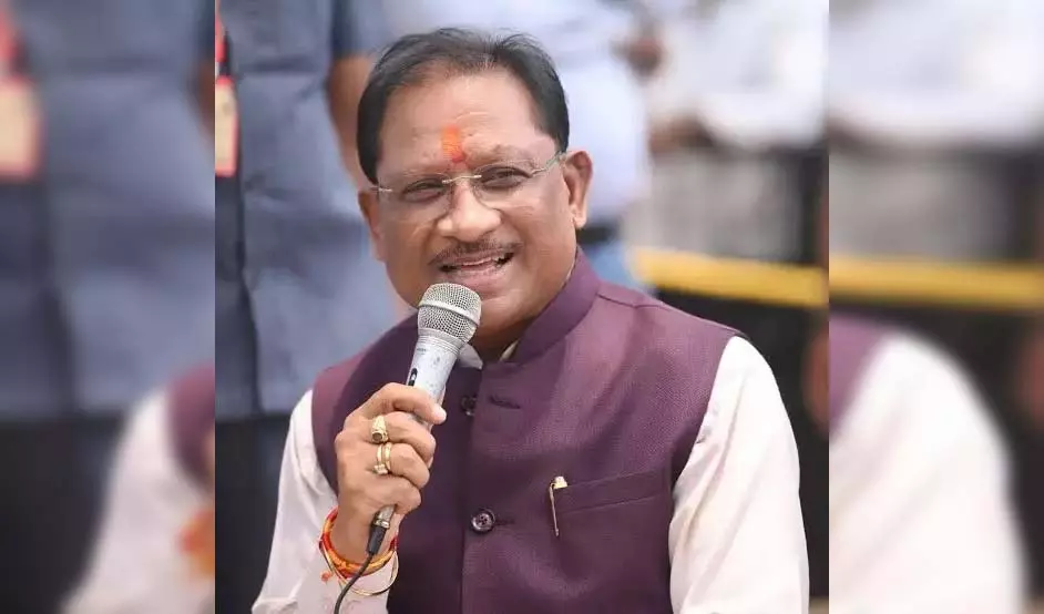 सीएम विष्णुदेव साय आज रायपुर में कई कार्यक्रमों में होंगे शामिल सीएम विष्णुदेव साय आज रायपुर में कई कार्यक्रमों में होंगे शामिल