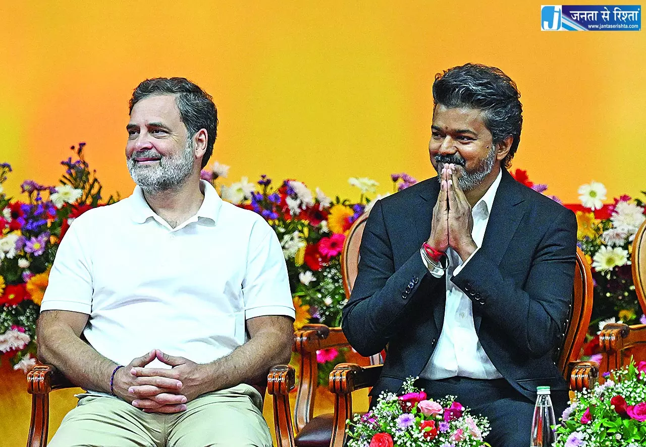 TVK 2029 में PM उम्मीदवार के तौर पर विजय की संभावना से इनकार नहीं कर रही है TVK 2029 में PM उम्मीदवार के तौर पर विजय की संभावना से इनकार नहीं कर रही है
