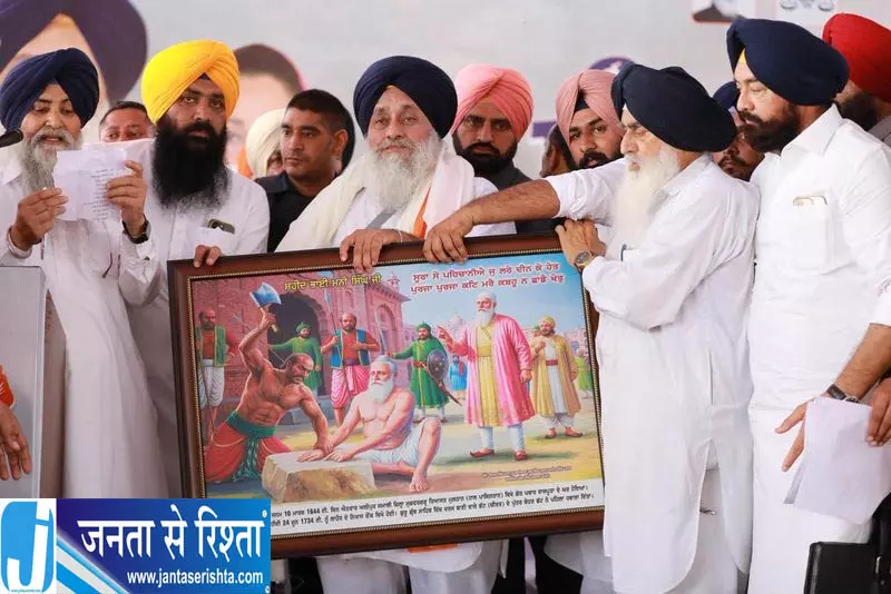Patiala सुखबीर बादल का विरोधियों पर बड़ा हमला Patiala सुखबीर बादल का विरोधियों पर बड़ा हमला