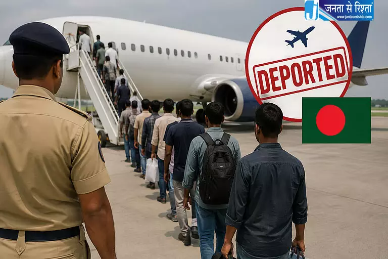 बेंगलुरु में अवैध प्रवासियों के खिलाफ कार्रवाई 31 बांग्लादेशी नागरिकों को भेजा गया वापस बेंगलुरु में अवैध प्रवासियों के खिलाफ कार्रवाई 31 बांग्लादेशी नागरिकों को भेजा गया वापस