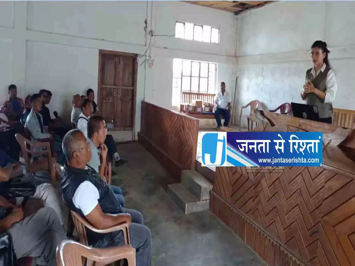 Nagaland: चेथेबा में मतदाताओं के लिए सहायता शिविर Nagaland: चेथेबा में मतदाताओं के लिए सहायता शिविर