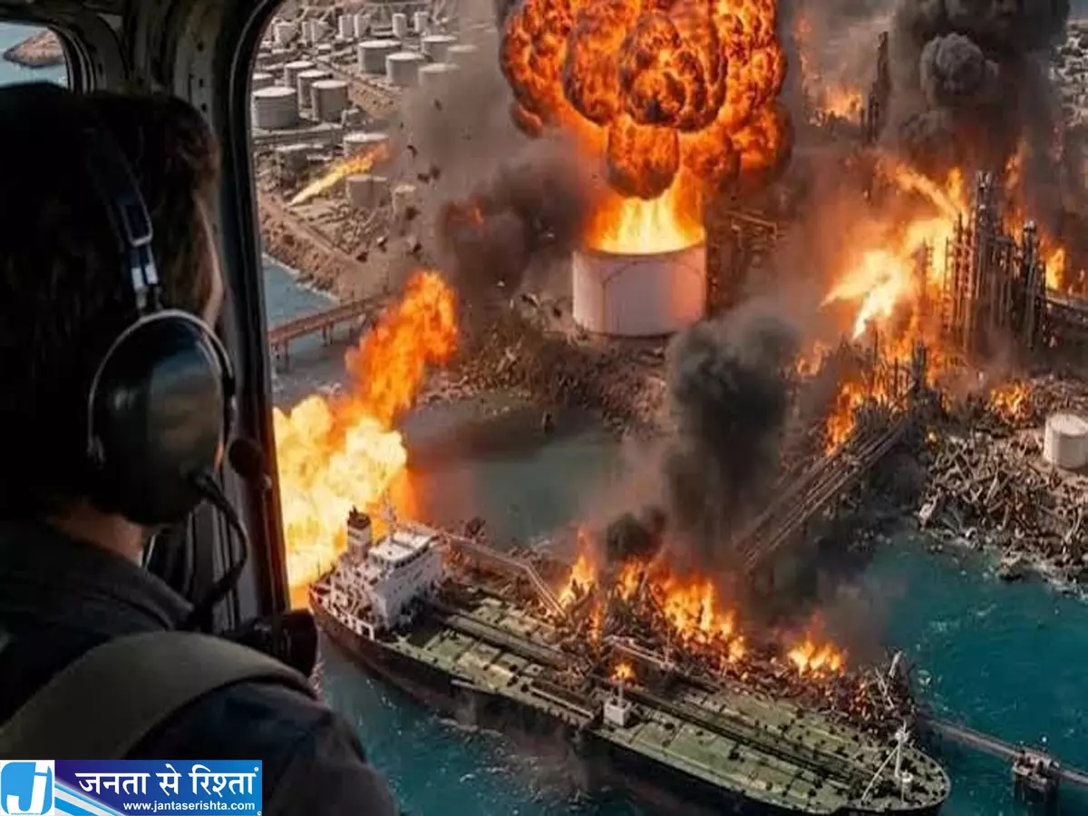 खार्ग द्वीप तबाही का दावा कितना सच ट्रंप के वीडियो ने मचाई हलचल खार्ग द्वीप तबाही का दावा कितना सच ट्रंप के वीडियो ने मचाई हलचल