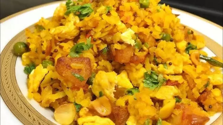 अंडा पोहा: स्वाद और न्यूट्रिशन से भरपूर झटपट नाश्ता अंडा पोहा: स्वाद और न्यूट्रिशन से भरपूर झटपट नाश्ता