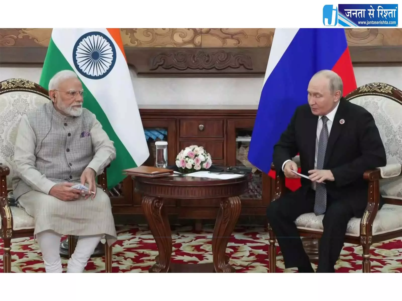 SCO समिट में मोदी की पुतिन से शांति की अपील SCO समिट में मोदी की पुतिन से शांति की अपील