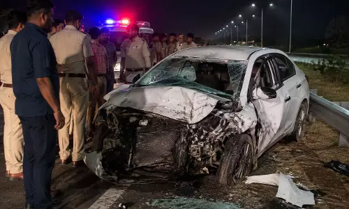 झालावाड़ एसपी के पिता की सड़क हादसे में मौत झालावाड़ एसपी के पिता की सड़क हादसे में मौत