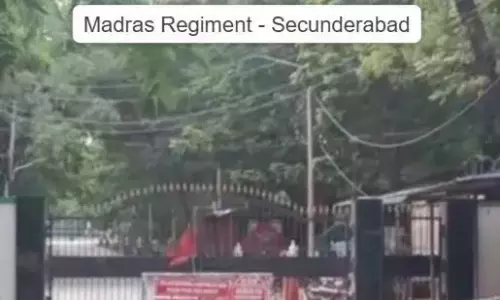 Telangana: सिकंदराबाद मद्रास रेजिमेंट ने 12 हथियारों की चोरी की सूचना दी