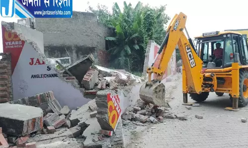 ड्रेन नंबर 1 किनारे हटाया जाएगा अवैध कब्जा ड्रेन नंबर 1 किनारे हटाया जाएगा अवैध कब्जा