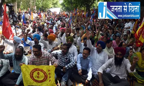 पंजाब में यूनियन नेता का तबादला