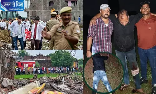 पटाखा फैक्ट्री विस्फोट केस में बड़ा एक्शन पटाखा फैक्ट्री विस्फोट केस में बड़ा एक्शन