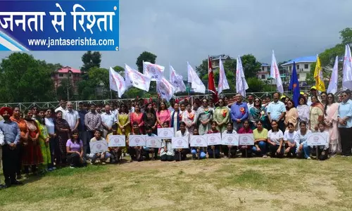 पालमपुर कॉलेज में दिखा खेल उत्साह पालमपुर कॉलेज में दिखा खेल उत्साह
