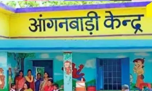 योगी सरकार की पोषण योजना से बच्चों को लाभ योगी सरकार की पोषण योजना से बच्चों को लाभ