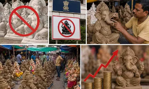गणेश प्रतिमाओं पर बड़ा फैसला, मिट्टी की मूर्तियों के दाम 30% तक बढ़े