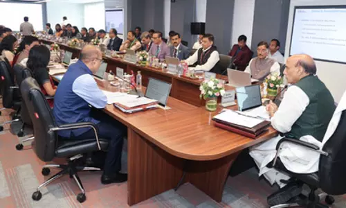 राजनाथ सिंह ने डिफेंस पीएसयू की समीक्षा की, पांच साल का रोडमैप तैयार करने का निर्देश