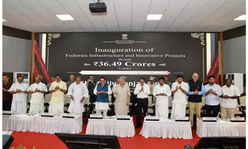पुडुचेरी में 36.49 करोड़ की मत्स्य पालन परियोजनाओं की शुरुआत