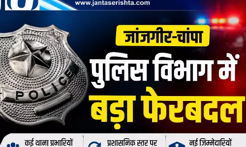 पुलिस विभाग में तबादले, कई थाना प्रभारियों की बदली जिम्मेदारी