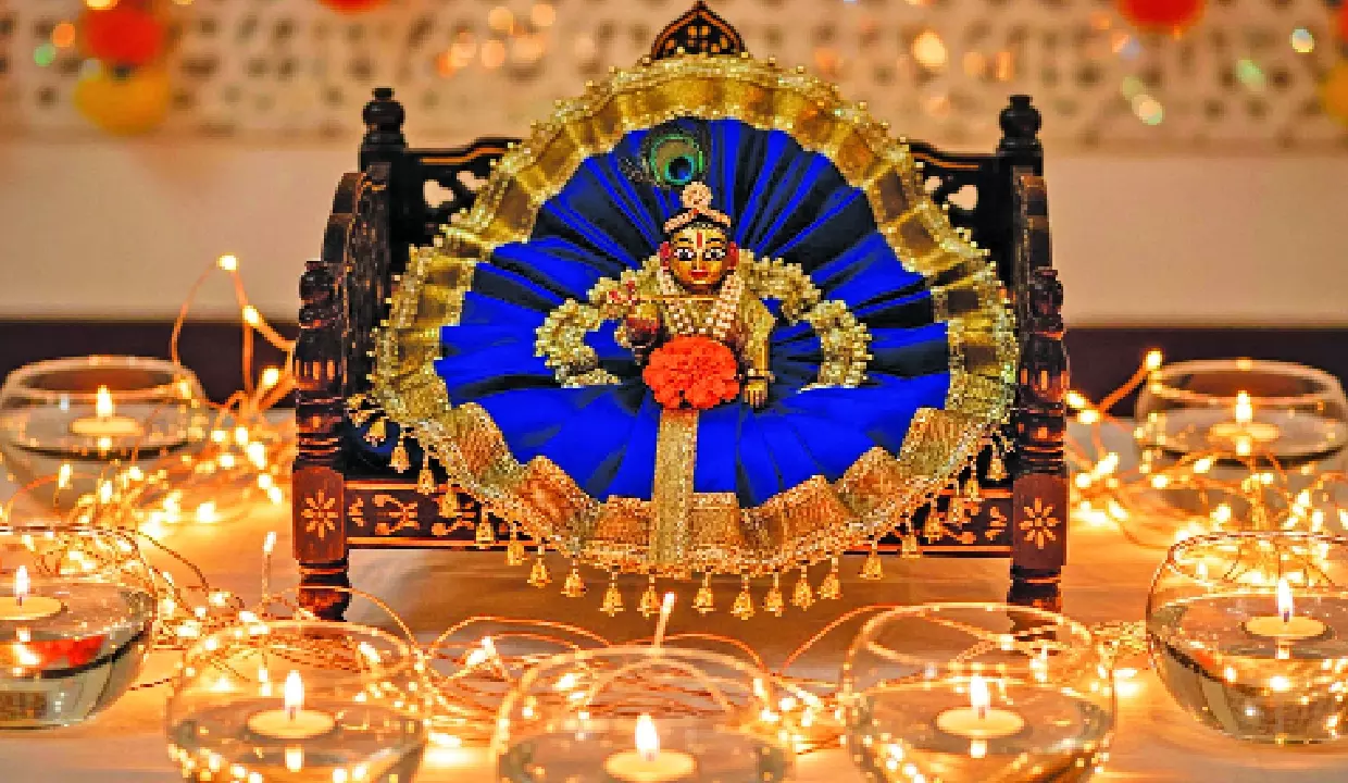 जन्माष्टमी: जब कृष्ण का जन्म होता है जन्माष्टमी: जब कृष्ण का जन्म होता है