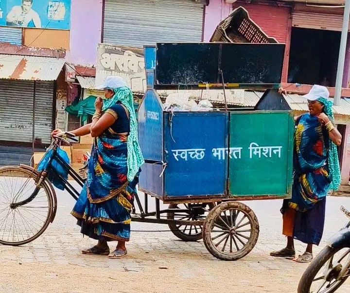 स्वच्छता बनी रोजगार का जरिया स्वच्छता बनी रोजगार का जरिया