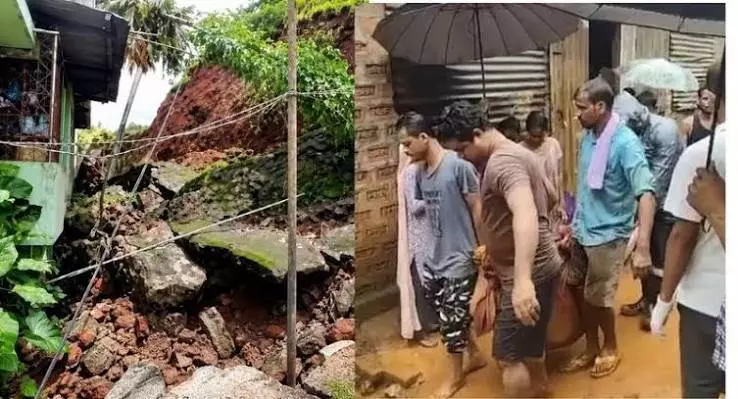 असम में बारिश का कहर: गुवाहाटी में भूस्खलन से एक ही परिवार के 3 लोग मरे असम में बारिश का कहर: गुवाहाटी में भूस्खलन से एक ही परिवार के 3 लोग मरे
