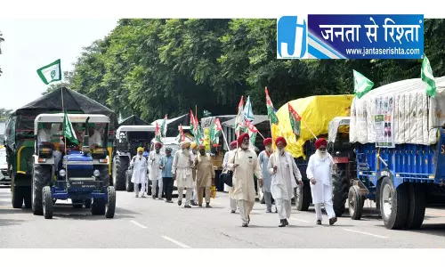 चंडीगढ़-मोहाली बॉर्डर पर किसान जुटे