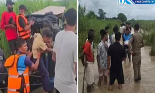 पहलगाम में अचानक आई बाढ़ SDRF ने छह लोगों की बचाई जान
